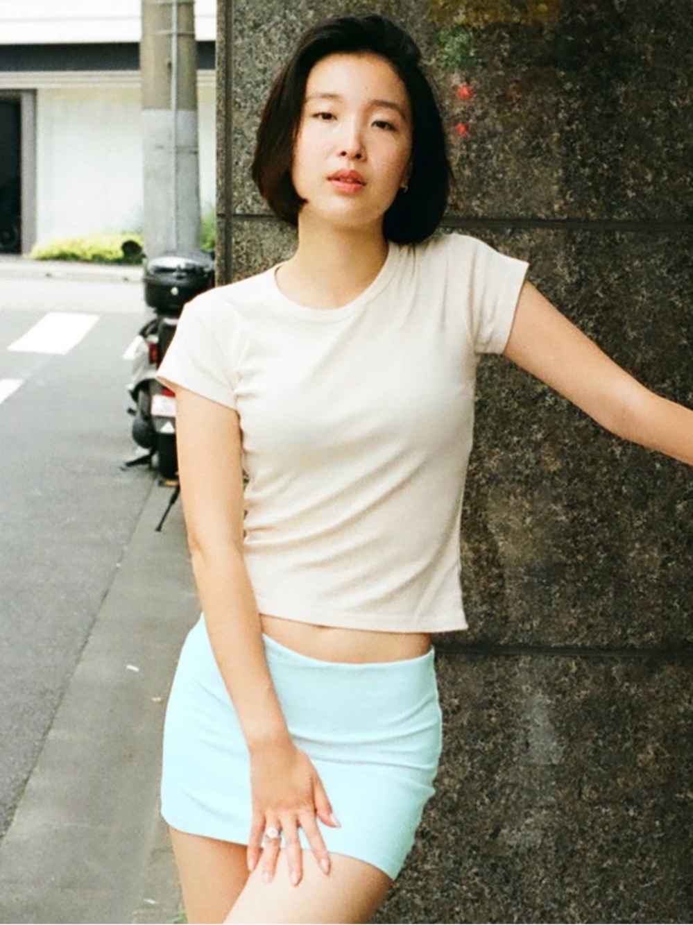 Los Angeles Apparel Garment Dyed Baby Tee